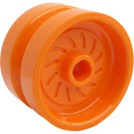 Lego kolečko (kolo, ráfek) průměr 18mm, oranžová (6251109, 6327054)